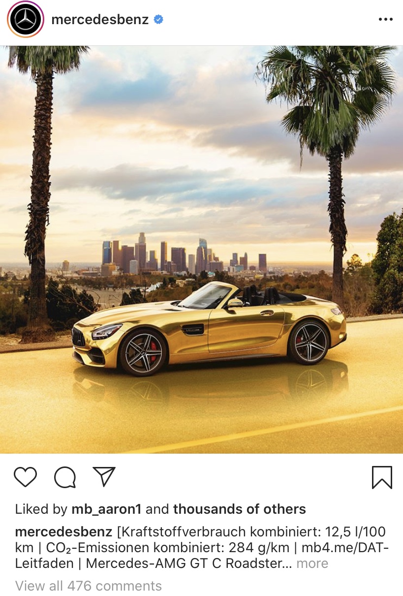 Storacar Top 10 Car Instagrams Mercedes